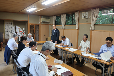 太安万侶墓整備検討委員会の様子