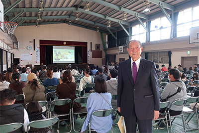 １０周年記念式典にて