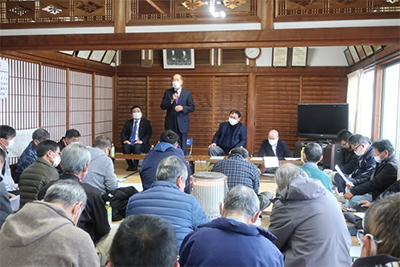 新年総会の様子