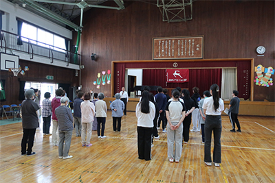 民謡おどりの様子
