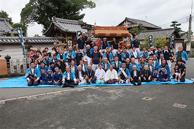 菅原町の秋祭り
