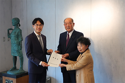 知事に要望書提出