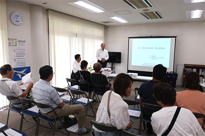 説明会の様子